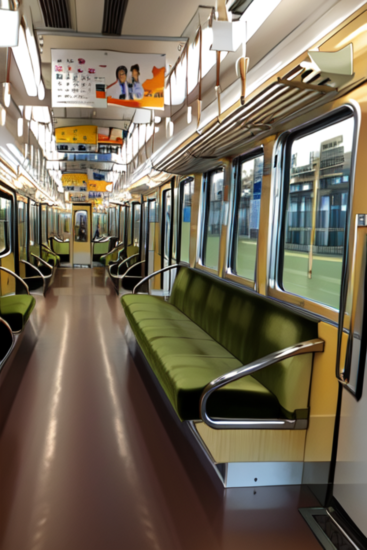 Hankyu 3000 series / train interior | Stable Diffusion LORA | Civitai